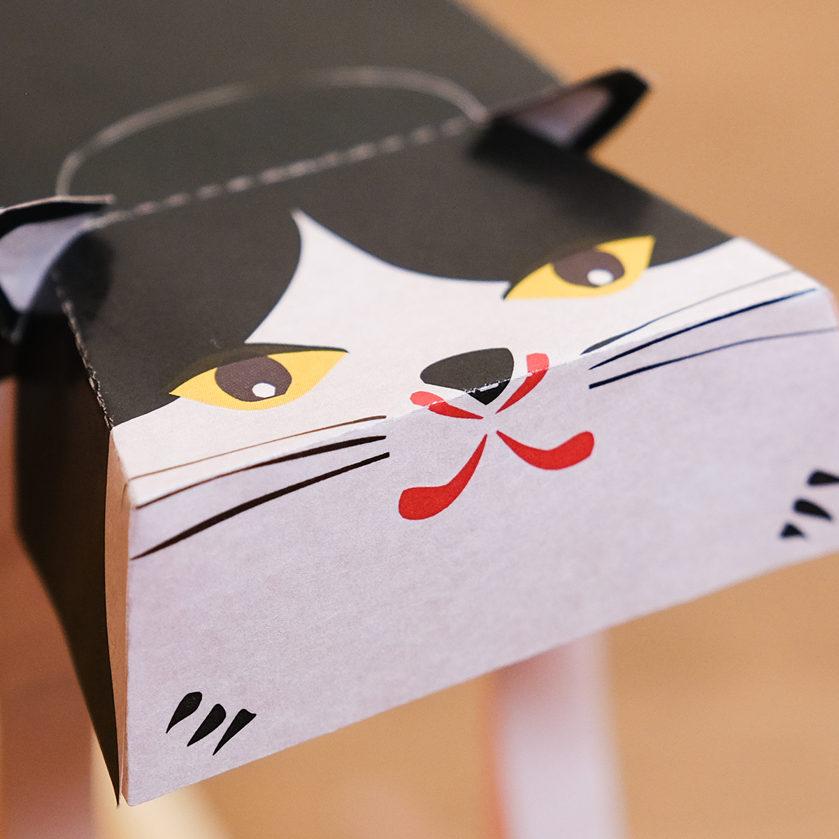 ずぼんぼ-猫-ハチワレ